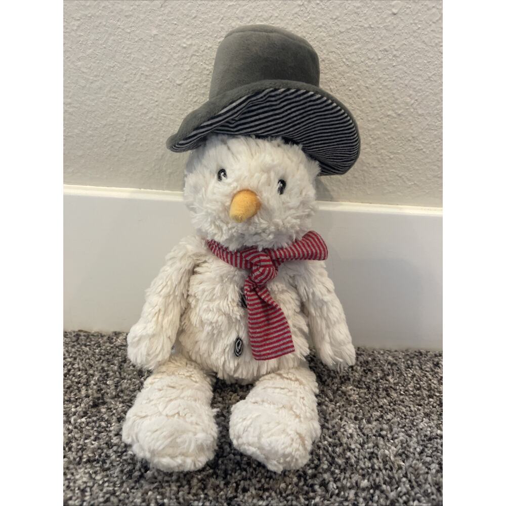 Mary Meyer Putty Stuffed Animal Soft Toy 12” Putty Blizzard Snowman
